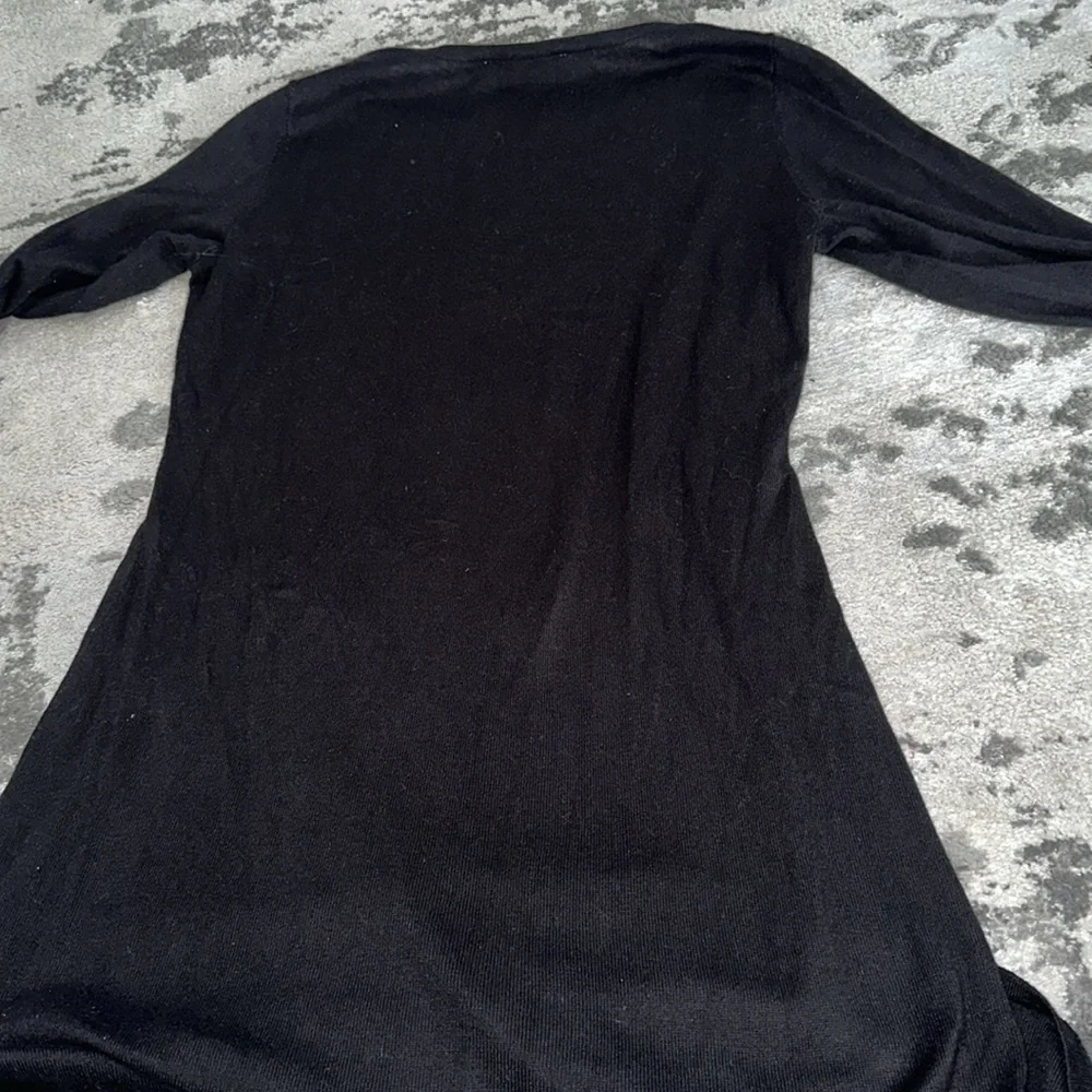Michael Kors black long sleeve knit sweater dress - Picture 6 of 7